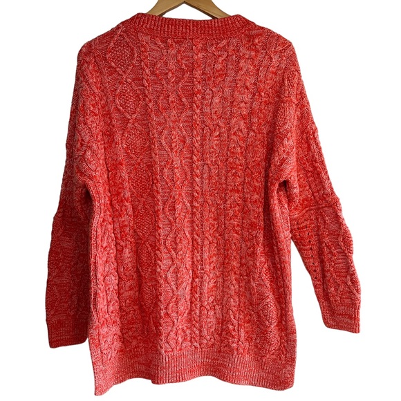 Pilcro (Anthropologie) cable knit oversized sweater size M excellent condition - Picture 6 of 9